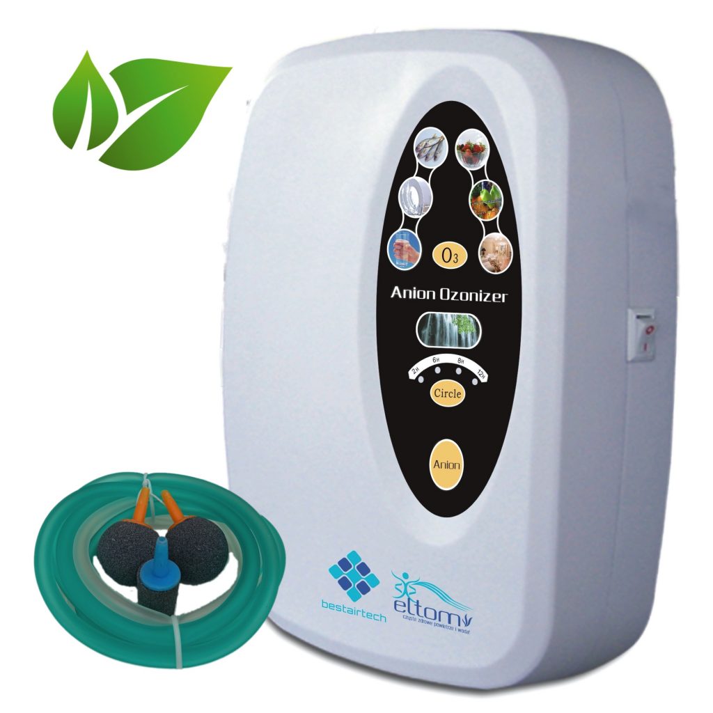 Ozonator AFC-02 programowalny z jonizatorem